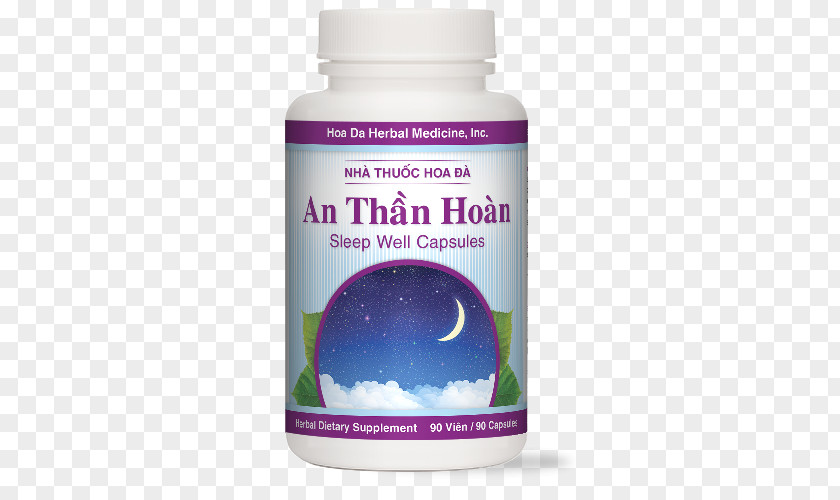 Sleep Well Dietary Supplement Product PNG