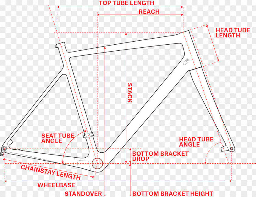 Design Bicycle Frames Line Point PNG