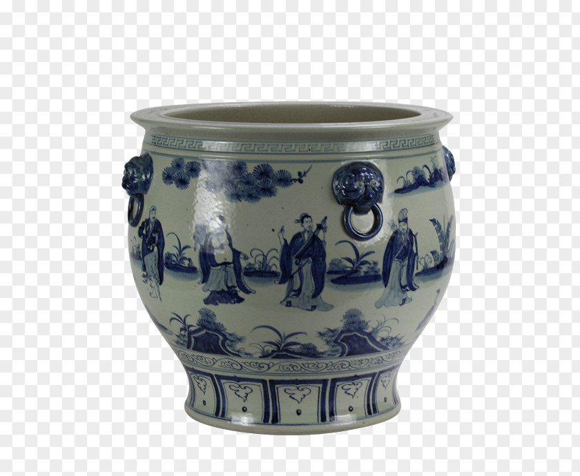 Dulyovo Porcelain Works Blue And White Pottery Jingdezhen Ceramic PNG