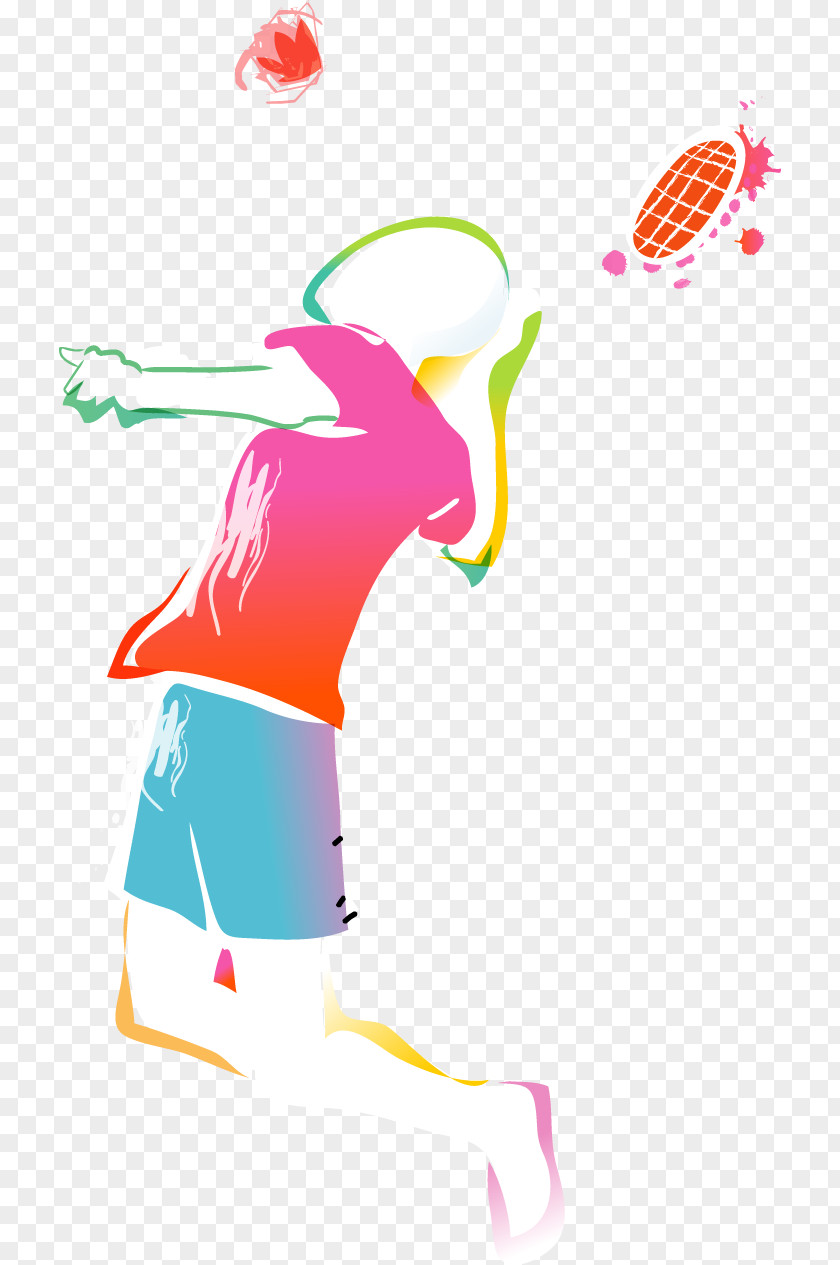 Hand-painted Cartoon Sport Table Tennis Drawing Clip Art PNG