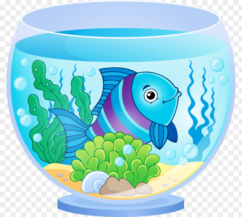 Melancholy Tank Aquarium Goldfish Clip Art PNG