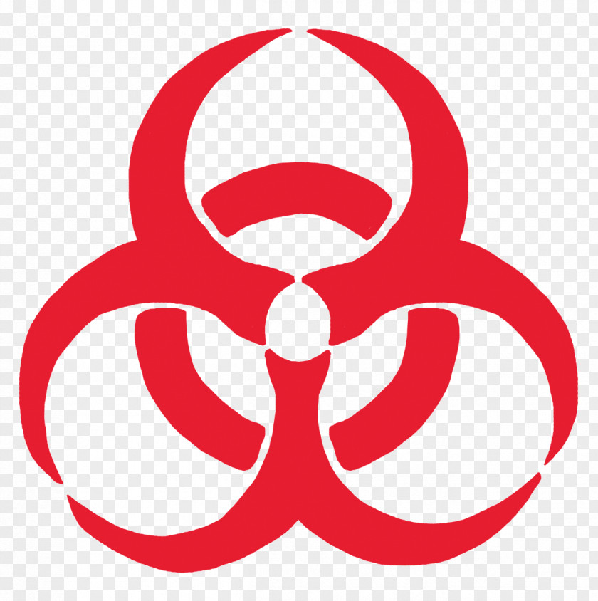 Symbol Biological Hazard Vector Graphics Illustration PNG