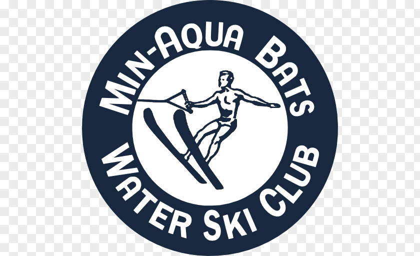 Waterskiing Min-Aqua Bats Pub At Round Guys Brewing Company Logo Bat Water Ski Club Brewery PNG
