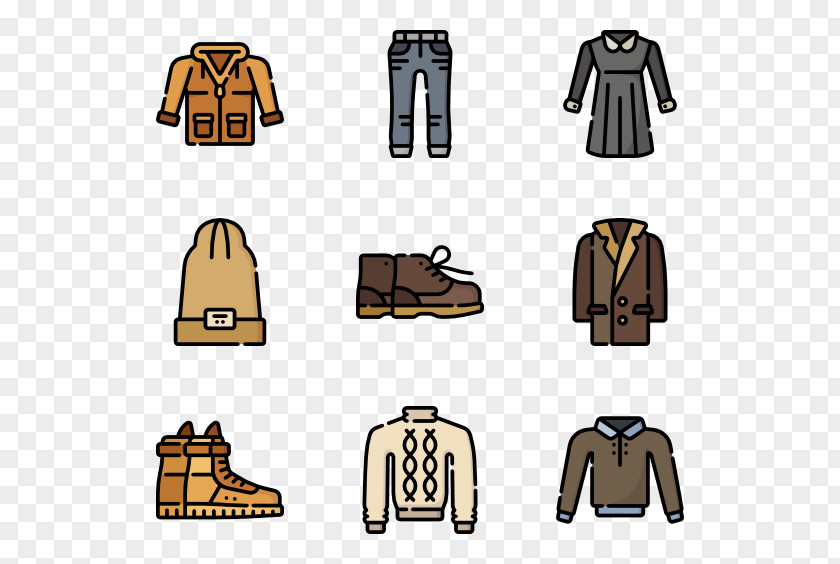 Autumn Clothes Clip Art PNG