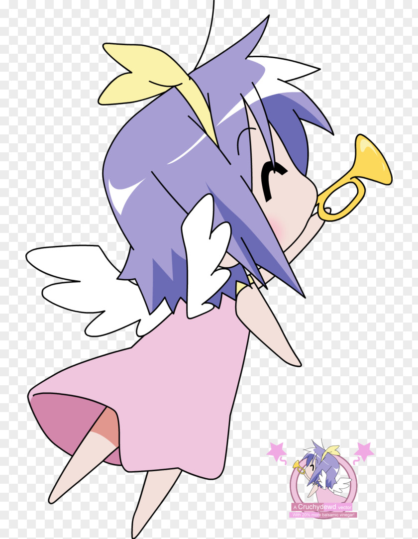 Cute Galaxy Konata Izumi Lucky Star Clip Art PNG