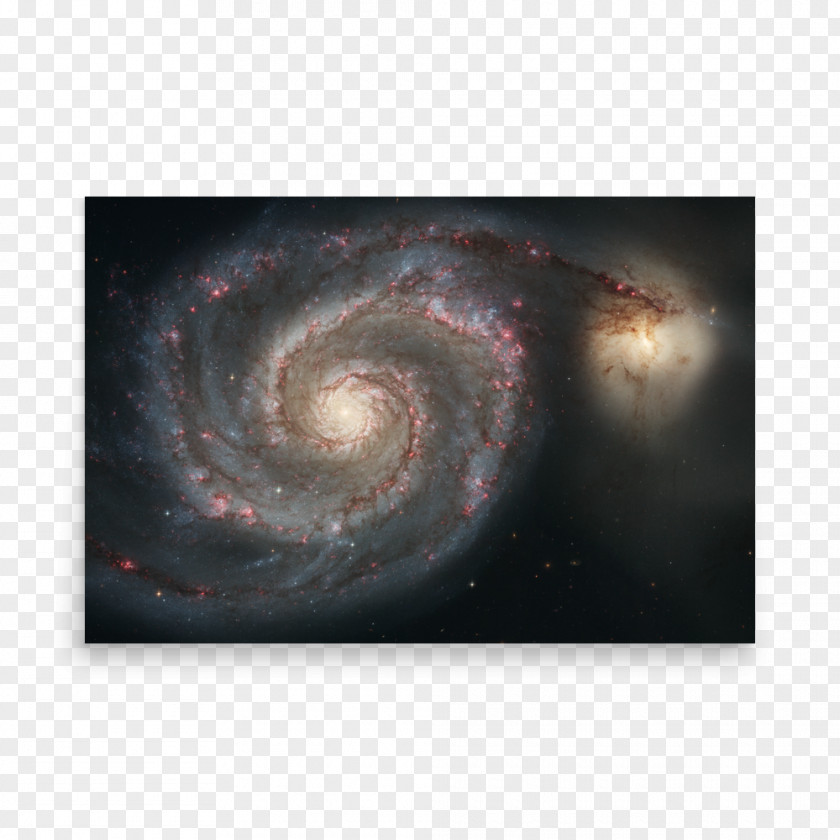 Galaxy Whirlpool Spiral Hubble Space Telescope Pinwheel PNG