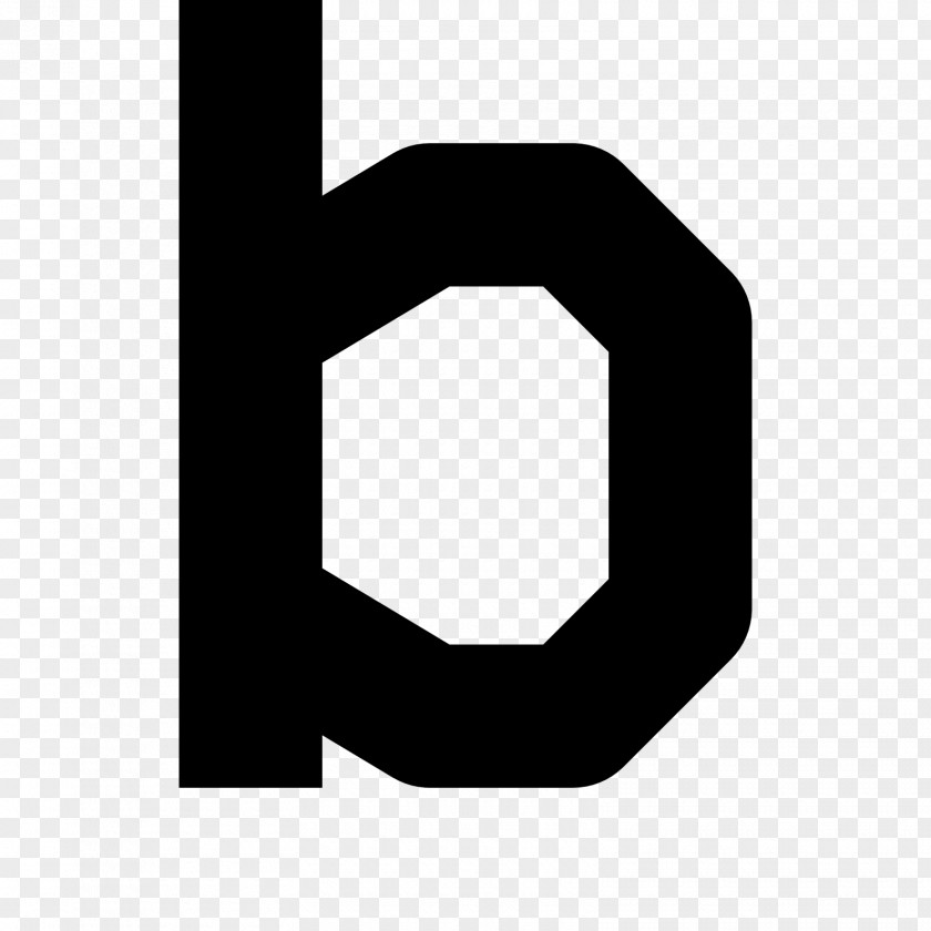 Letter B Logo Brand Symbol Line PNG