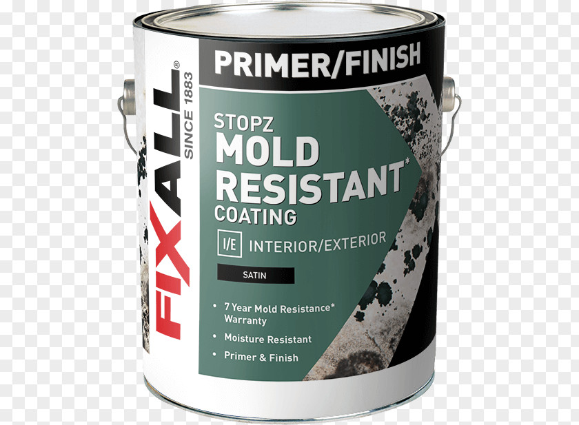 Painter Interior Or Exterior Acrylic Paint Primer Mildew Coating PNG