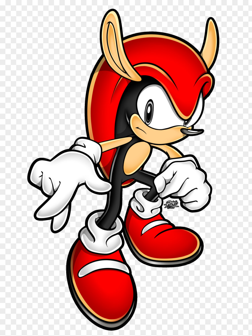 3d Cartoon Villain SegaSonic The Hedgehog Mighty Armadillo Knuckles Echidna Sonic & PNG