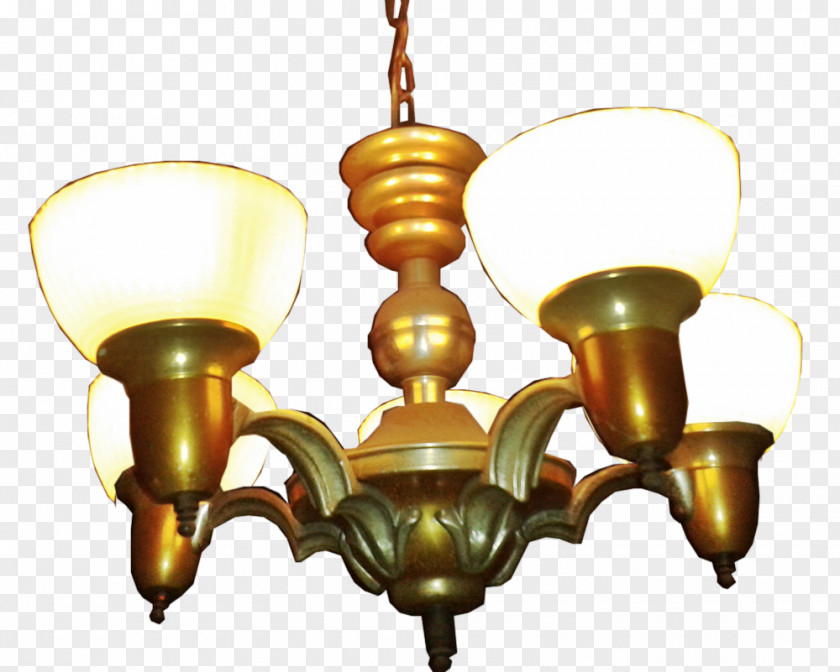 Ancient Frame Material Chandelier 01504 Product Design PNG