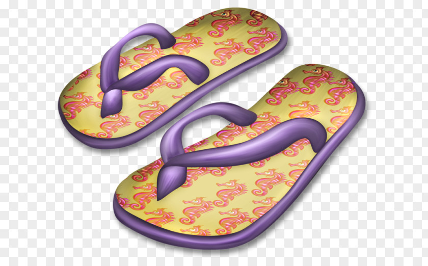 Beach Flip-flops Clip Art PNG