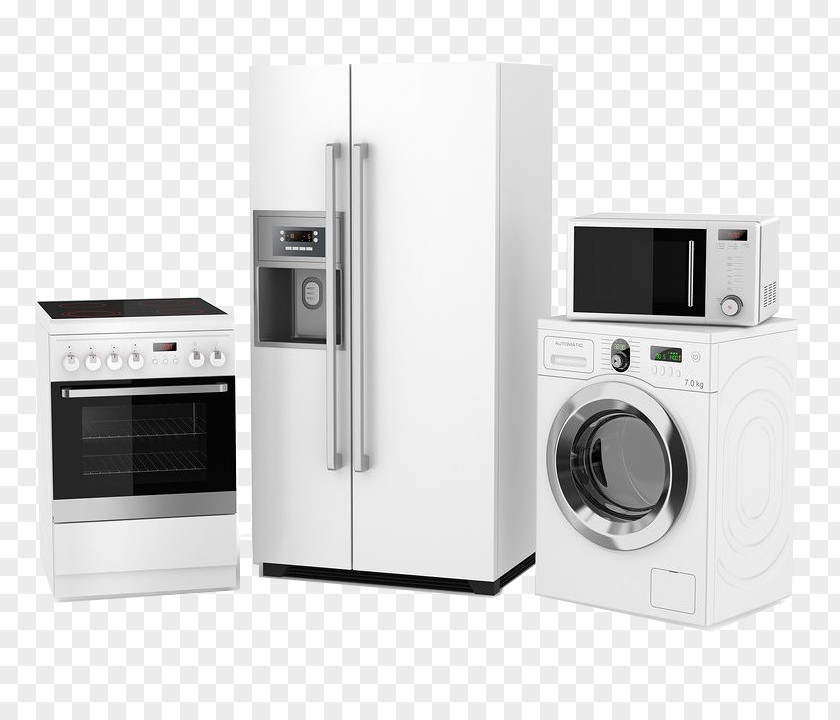 Refrigerator Home Appliance Cooking Ranges Major Washing Machines PNG