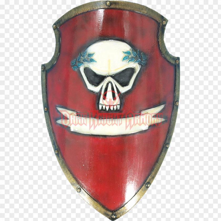Shield Red Skull Live Action Role-playing Game Weapon Knight PNG