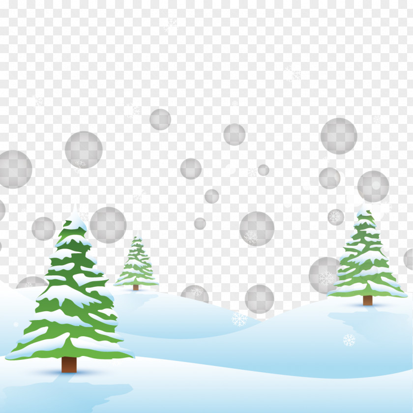 Snowy Sky Snow Vector Material Christmas Card Greeting And Holiday Season PNG