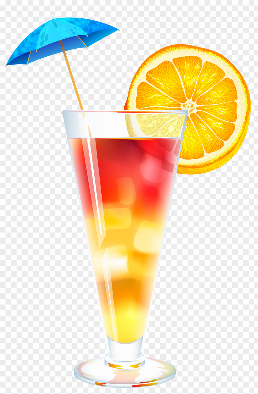 Summer Cocktail Clipart Image Martini Tequila Sunrise Juice Screwdriver PNG