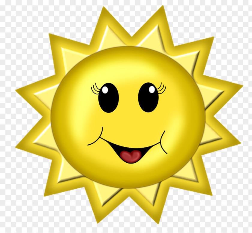 Attractive Yellow Sun Would Cartoon Drawing PNG