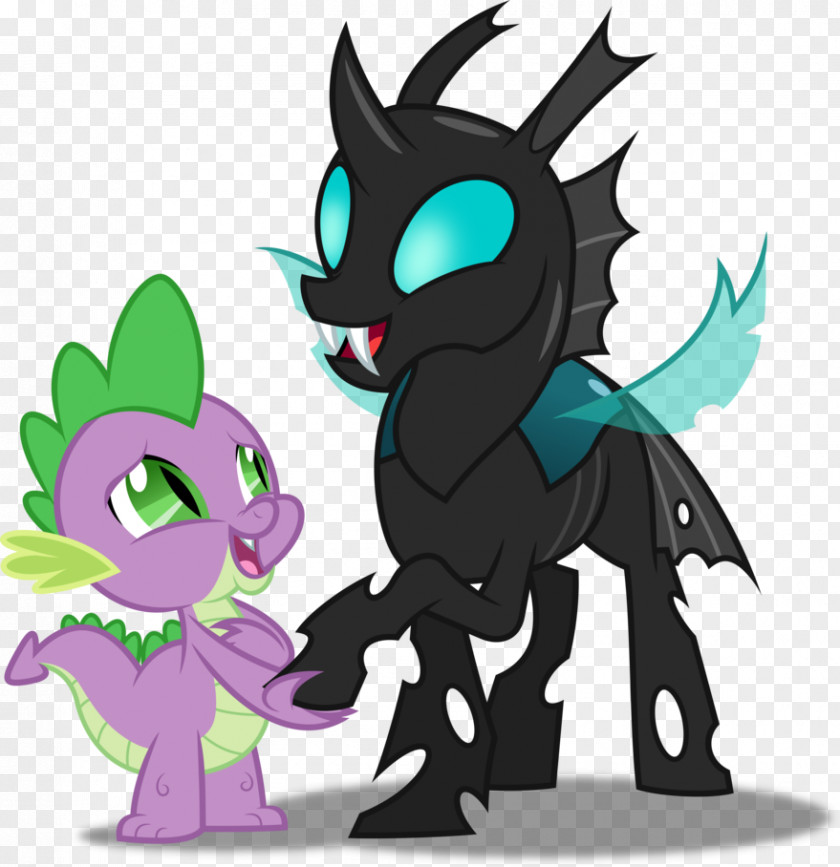 Change Vector Spike YouTube Changeling Pinkie Pie PNG