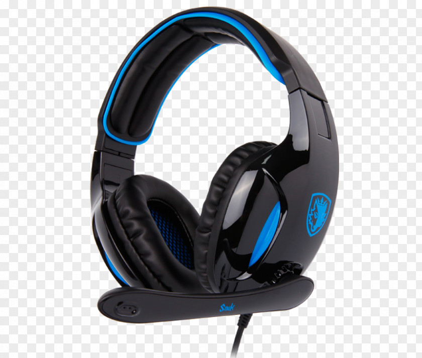 Gaming Headset Blue Headphones 7.1 Surround Sound 賽德斯 PNG