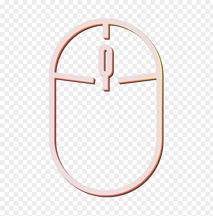Oval Meter Mouse Icon PNG