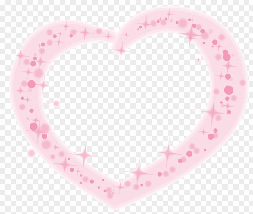 Pink Heart-shaped Frame Heart Euclidean Vector PNG