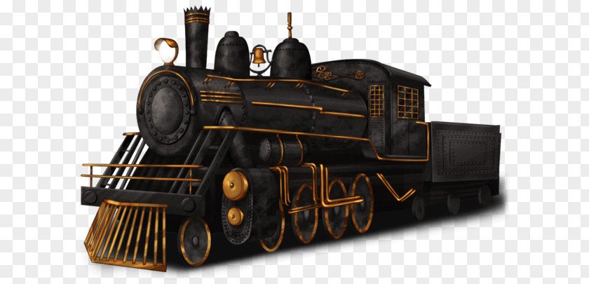 Steam Locomotive Train Engine PNG