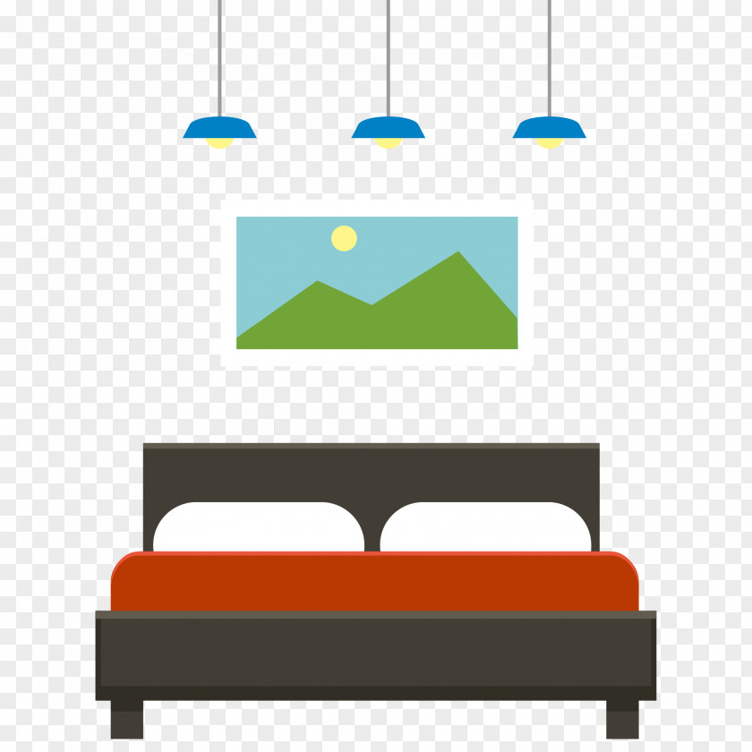 Vector Beds Furniture Bedroom PNG