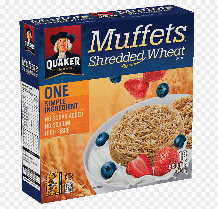 Wheat Breakfast Cereal Shredded Quaker Oats Company Weetabix PNG