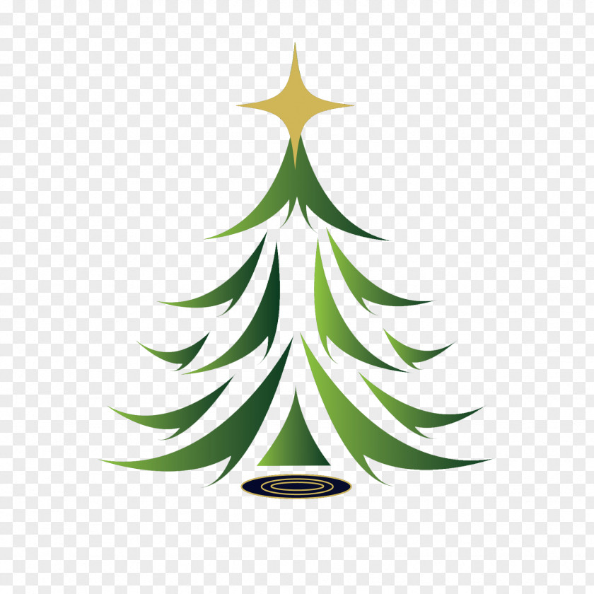 Abstract Christmas Tree PNG christmas tree clipart PNG