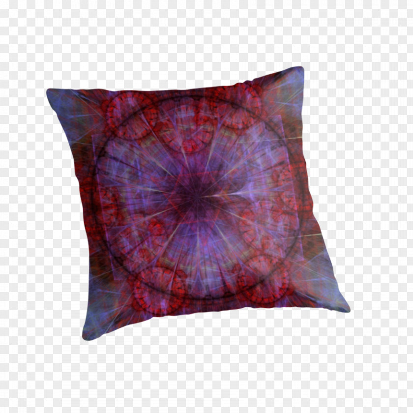 Abstract Circles Metal Wall Art Cushion Throw Pillows Dye Maroon PNG