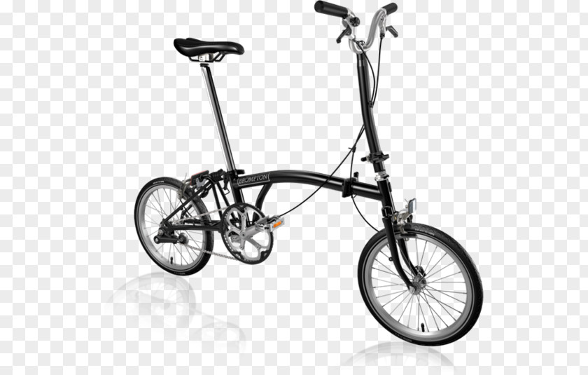 Bicycle Brompton Folding Shop Green PNG