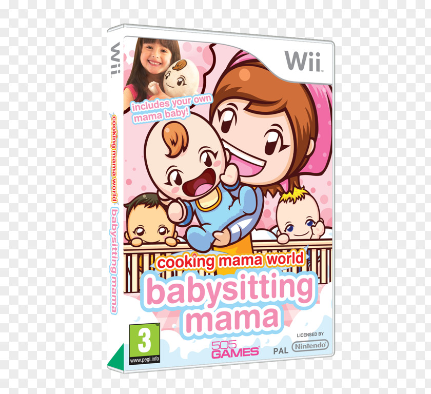 Cooking Mama Babysitting Wii Gardening Crafting PNG