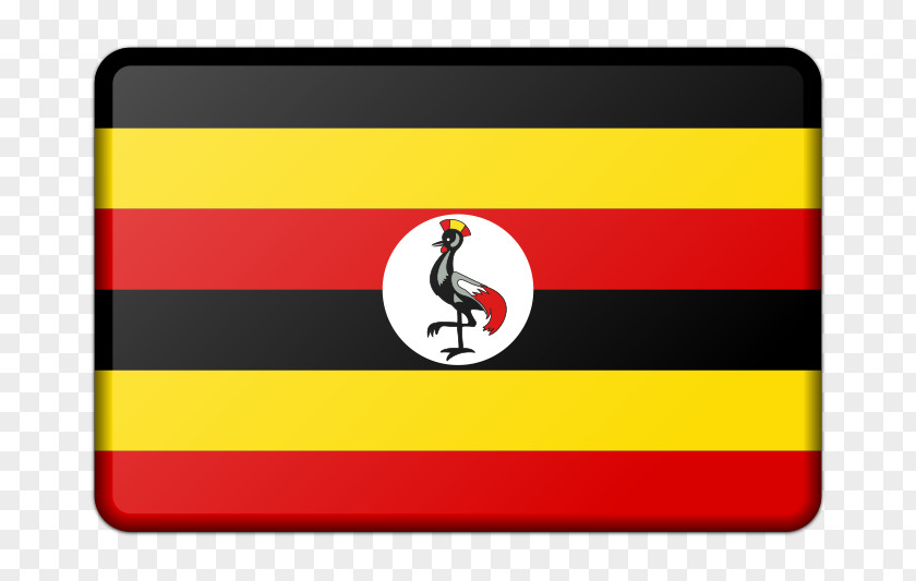 Public Decoration Flag Of Uganda National Coloring Book PNG