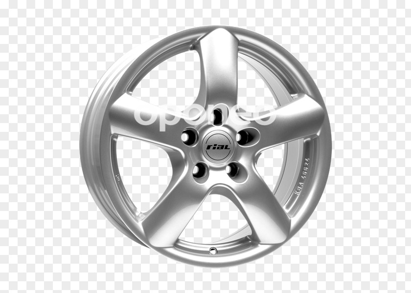 Rial Alloy Wheel Autofelge Rim Spoke PNG