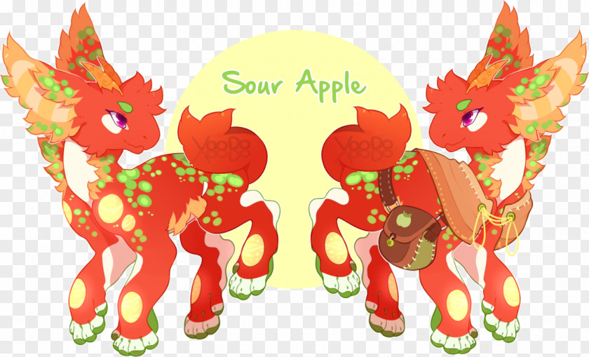 Sour Apple Christmas Ornament Illustration Character Fruit Day PNG