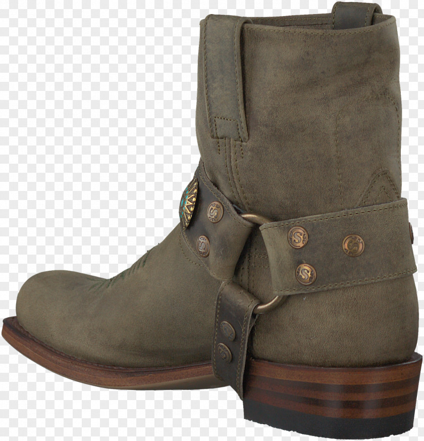 Boot Motorcycle Cowboy Shoe Suede PNG