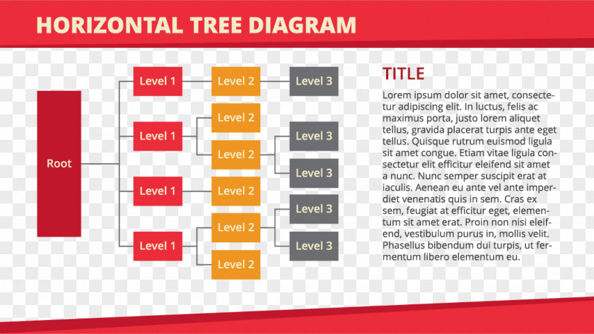 Color Tree Table Chart Structure PNG