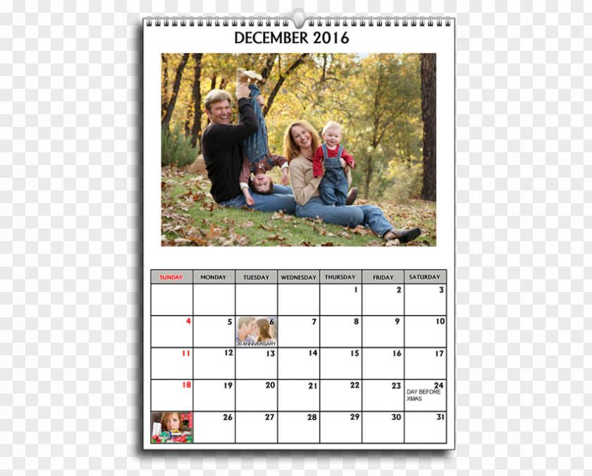 Ian Pons Jewell Calendar Paper Month Fujifilm Spiral PNG