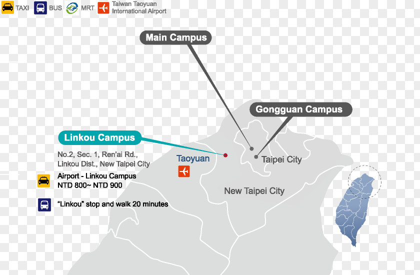 Paid Parking National Taiwan Normal University Linkou Line Gongguan, Miaoli Map PNG