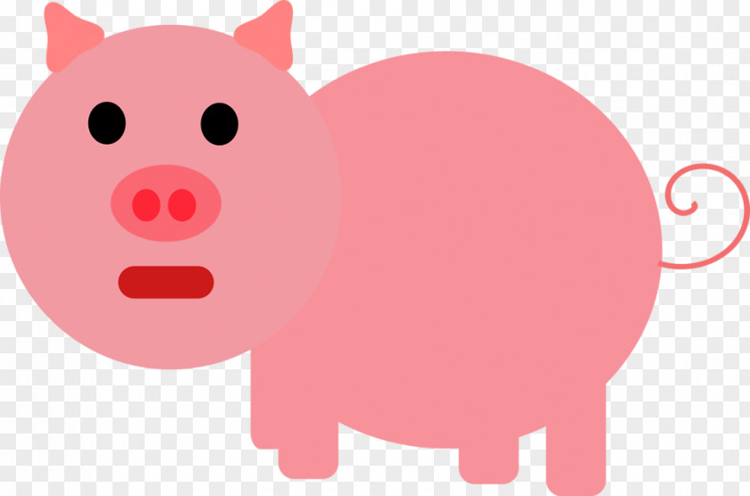Pig In Mud Clipart Domestic Pillow Clip Art PNG