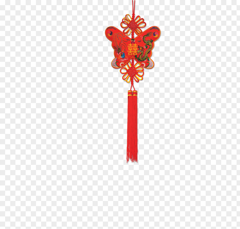 Ribbon China Red Chinesischer Knoten Computer File PNG