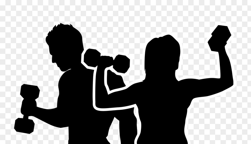 Silhouette Personal Trainer Exercise Clip Art Physical Fitness Training PNG