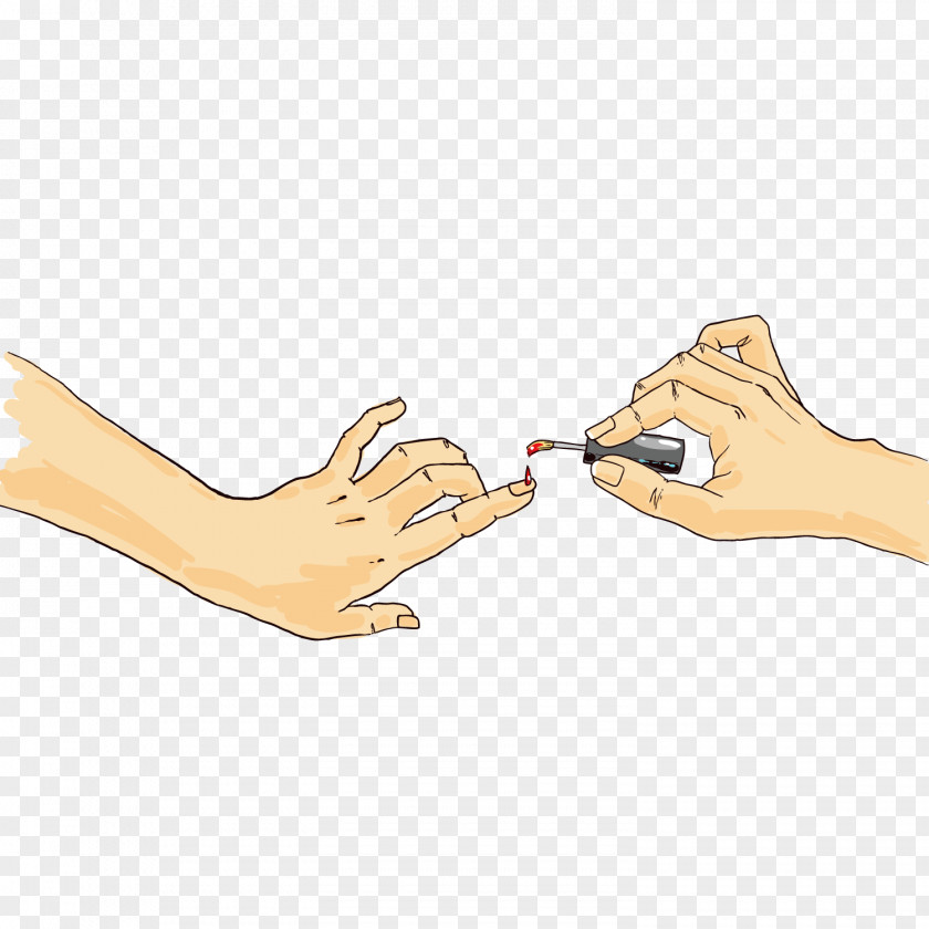 Cartoon Nail Illustrator Adobe Illustration PNG