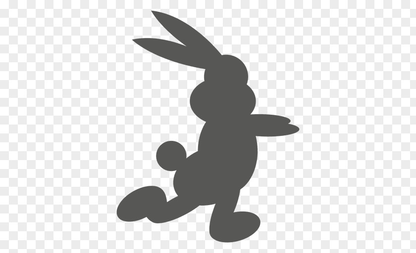 Cheetah Run Rabbit Easter Bunny PNG