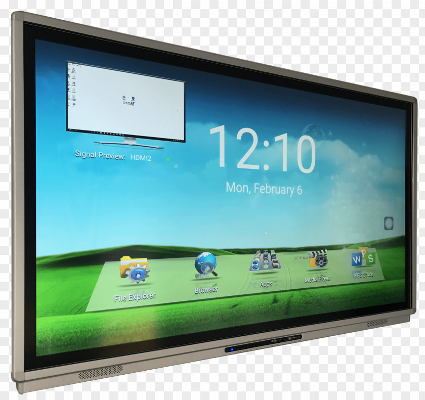 Computer LED-backlit LCD Monitors Television Set Light-emitting Diode LED Display PNG