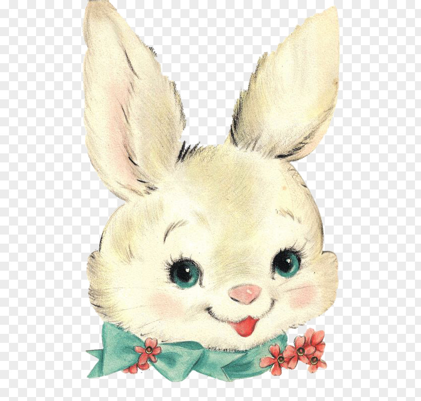 Cute Bunny Easter Rabbit Clip Art PNG