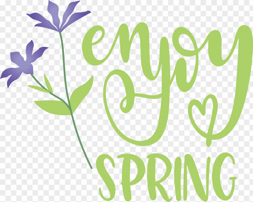 Enjoy Spring PNG