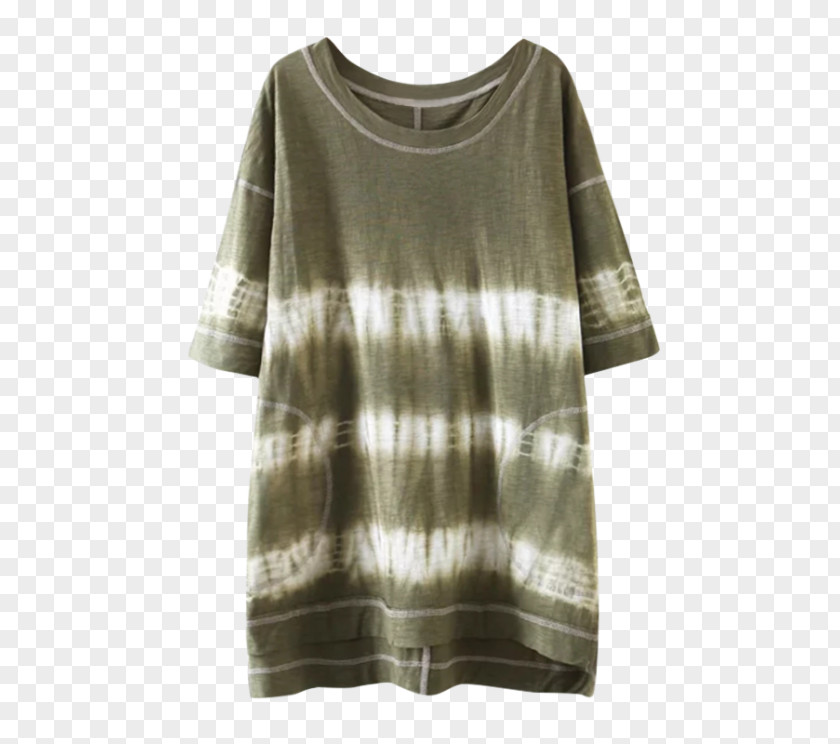 T-shirt Long-sleeved Dress Neck PNG
