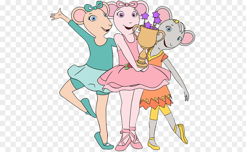 Angelina And Alice Ballerina Mouseling Clip Art PNG