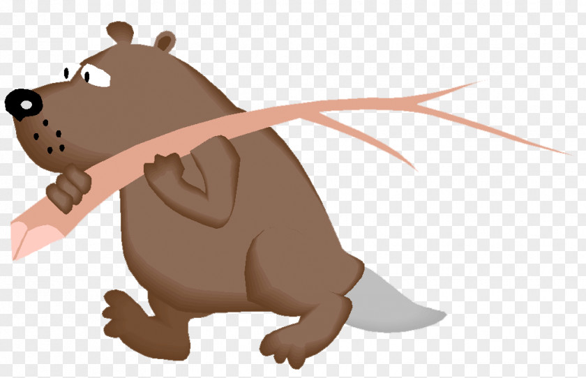 Castor Beaver Rat Bear Mouse Clip Art PNG