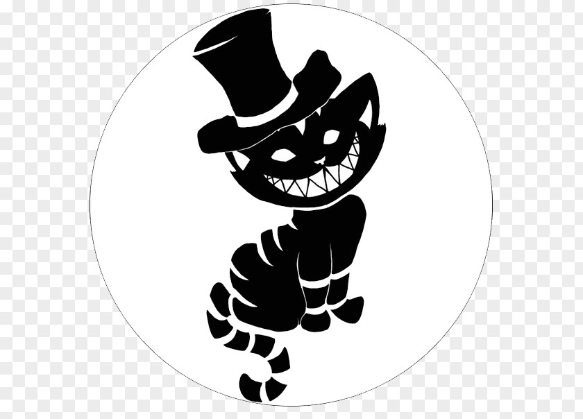 Cat Cheshire Tattoo Mad Hatter PNG